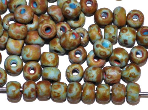 Rocailles von Preciosa Ornella Tschechien, 
 mit picasso finish