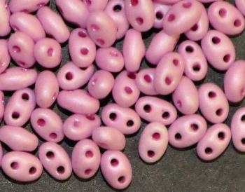 Twin Beads
 von Ornella Preciosa Tschechien
 rosa matt