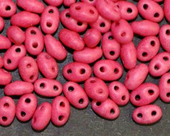 Twin Beads
 von Ornella Preciosa Tschechien
 neon pink matt