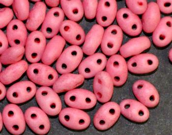 Twin Beads
 von Ornella Preciosa Tschechien
 neon pink matt