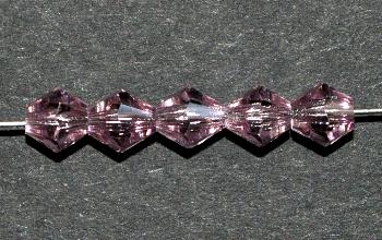 mc-Schliff Glasperlen
 light violett
 bicon