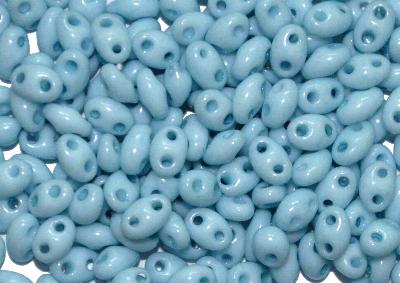 Twin Beads
 von Ornella Preciosa Tschechien
 hellblau