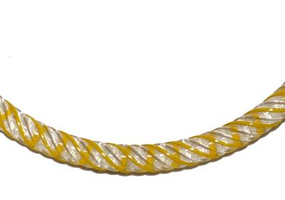 Glasreifen ( bangeles )
 für Gablonzer Weihnachtsschmuck,
 um 1900 in Gablonz/Böhmen hergestellt