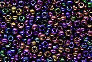 Rocailles von Ornella Preciosa Tschechien,  metallic