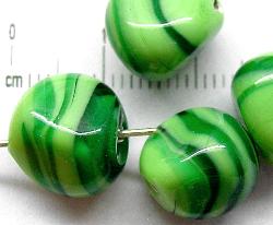 handgefertigte Lampenperle
 in den 50/60 Jahren in Gablonz/Böhmen hergestellt